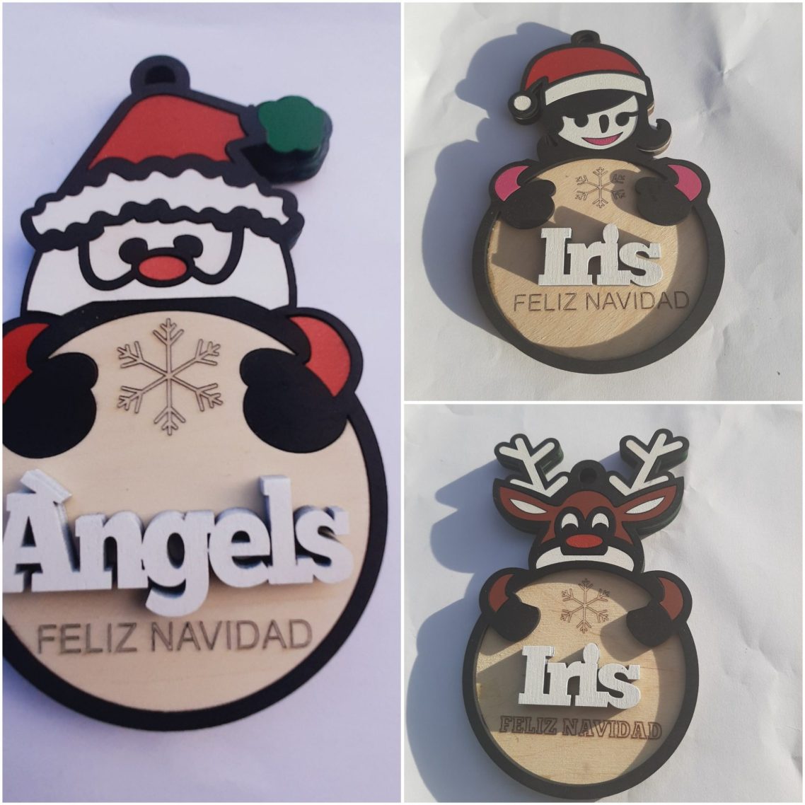 adornos personalizados para arboles de navidad Santanyi Mallorca